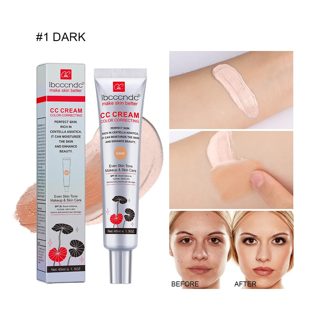 CC Crème Hydratante & Correctrice – Waterproof & Longue Tenue